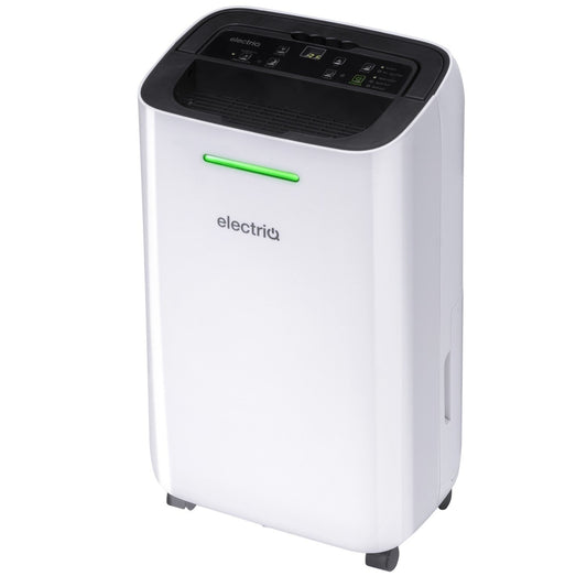 electriQ 12L Quiet Low-Energy Dehumidifier - White